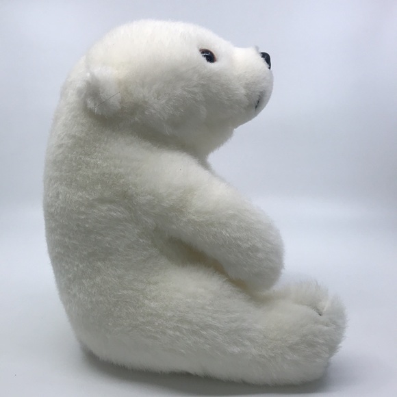 VTG Coca Cola Plush 1993 Polar Bear Stuffed Animal 10” - Picture 4 of 8